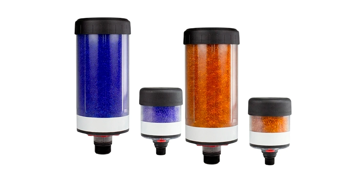 Filtros de venteo con gel desecante para proteccion de lubricantes